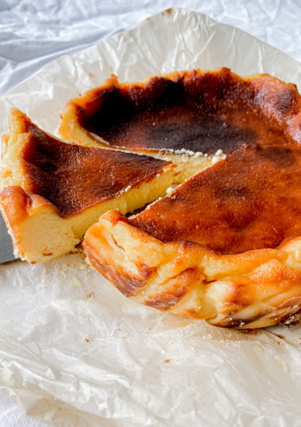 Basque Spálený Cheesecake
