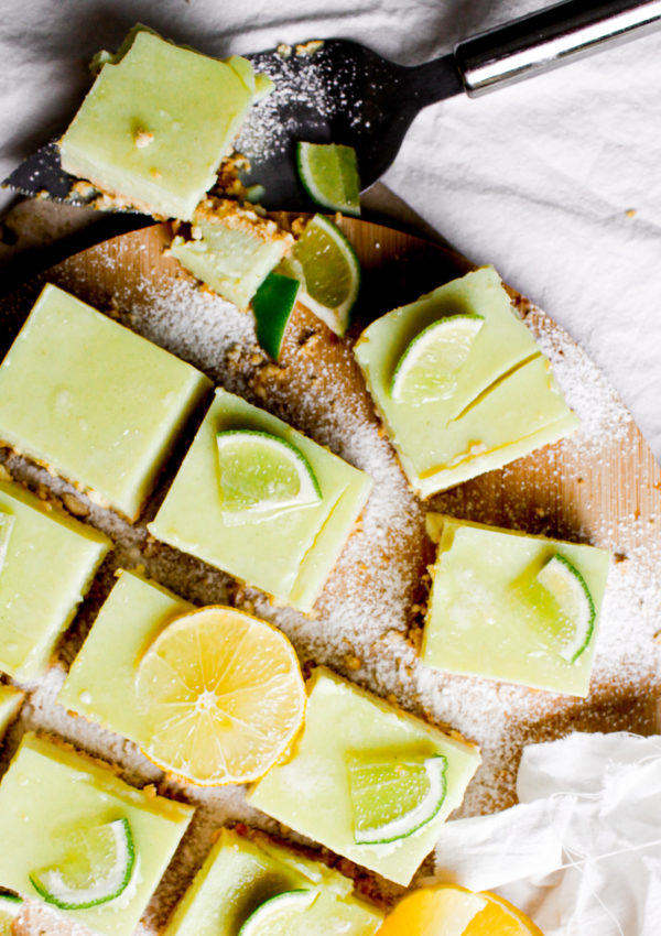 Lime Bars Without Condensed Milk