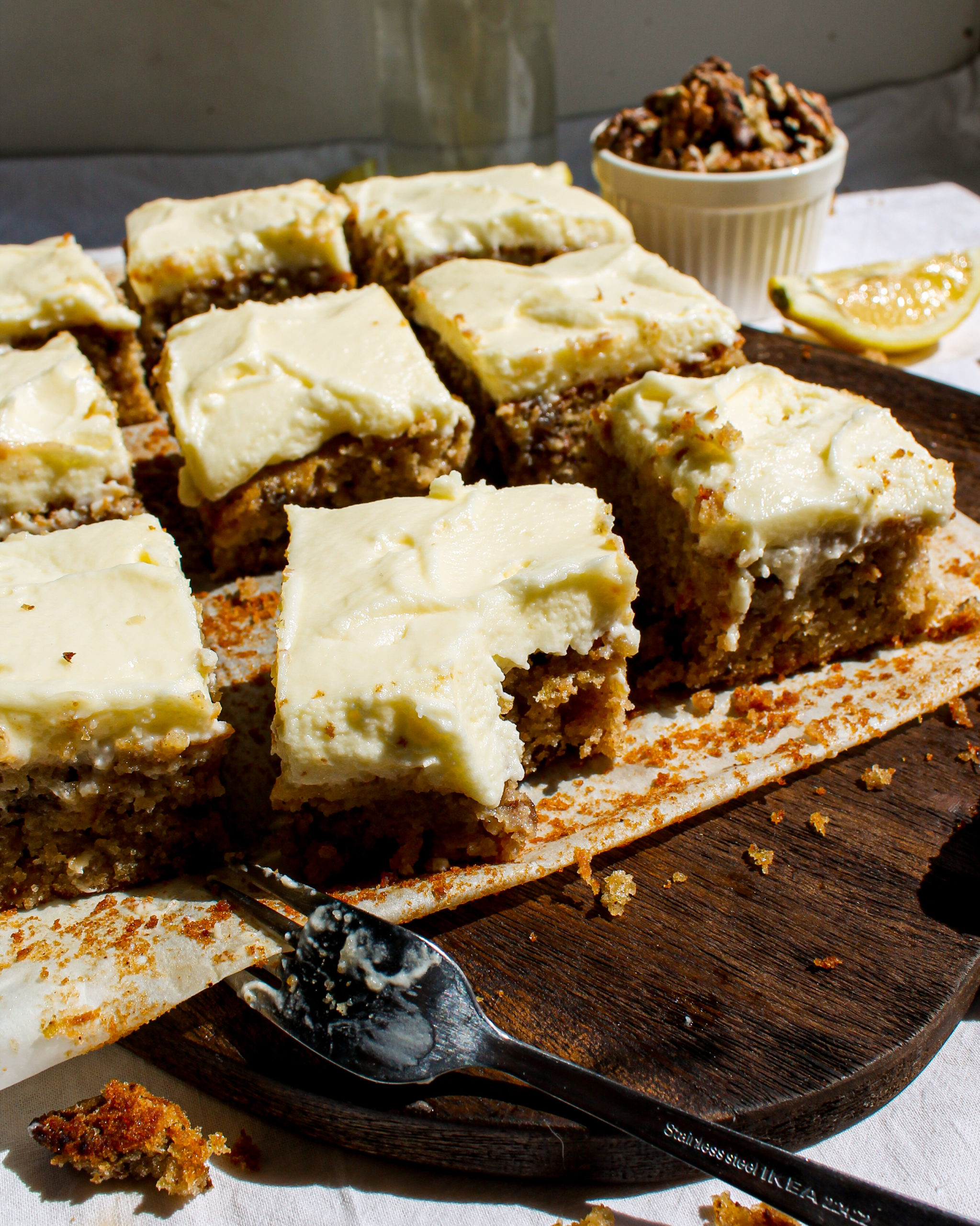 Zucchini Cake With Mascarpone Frosting
