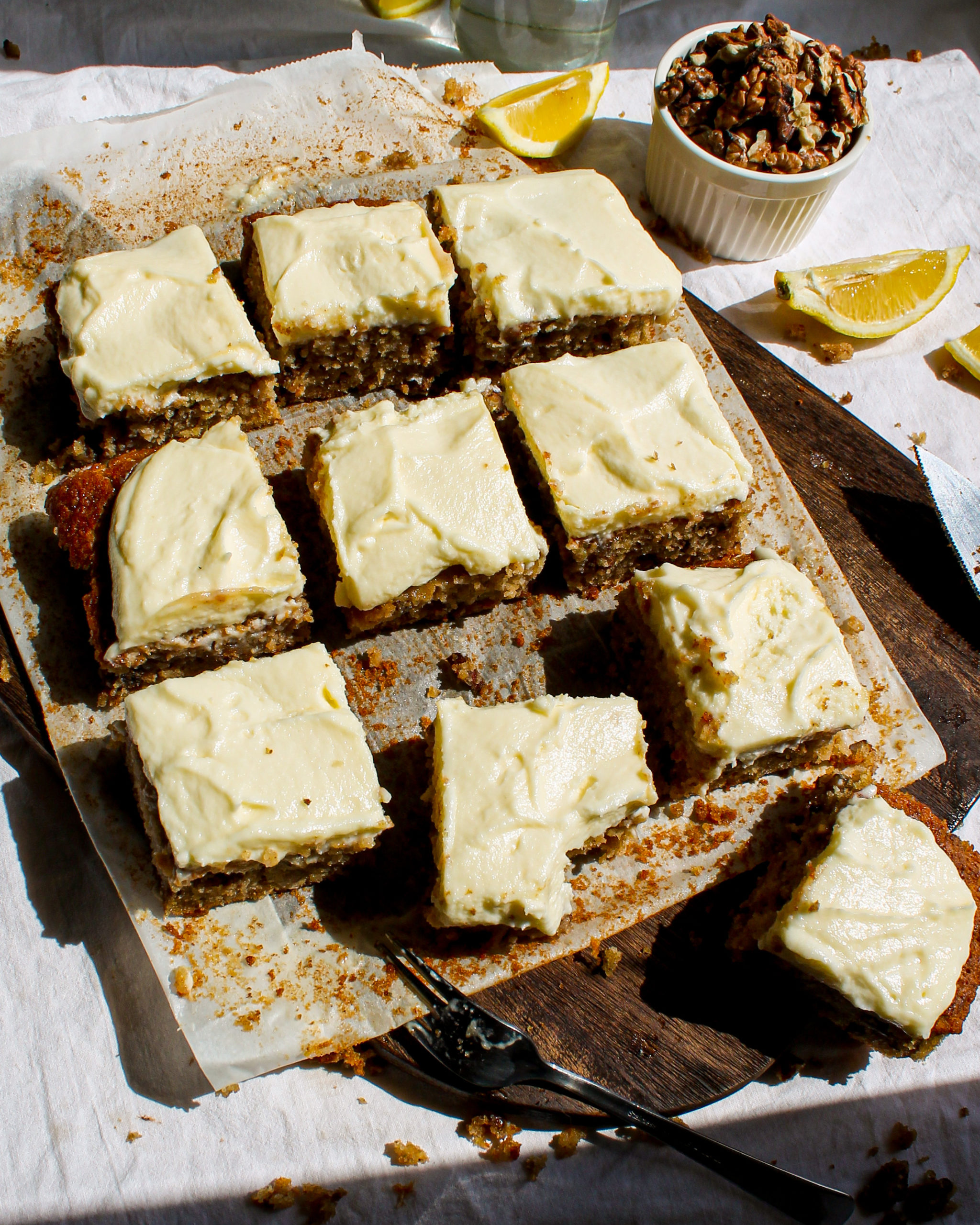 Zucchini Cake With Mascarpone Frosting
