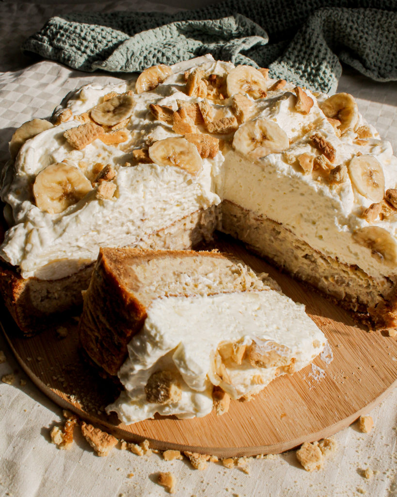 Creamy Banana Cheesecake – Mykhaila Eats