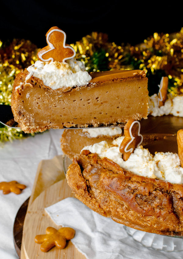 Cheesecake Gingerbread With Caramel