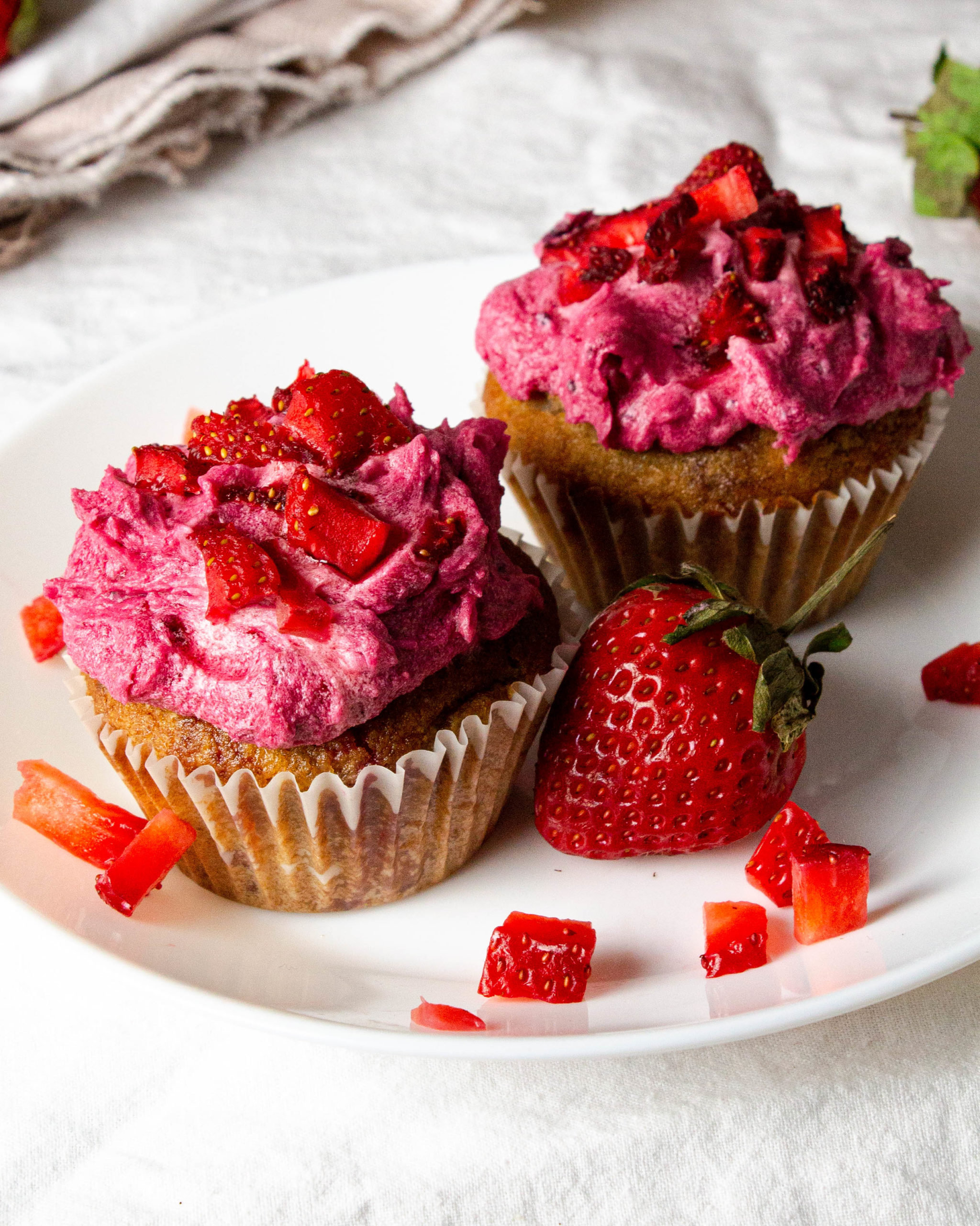 Recipe for Strawberry Cupcakes
