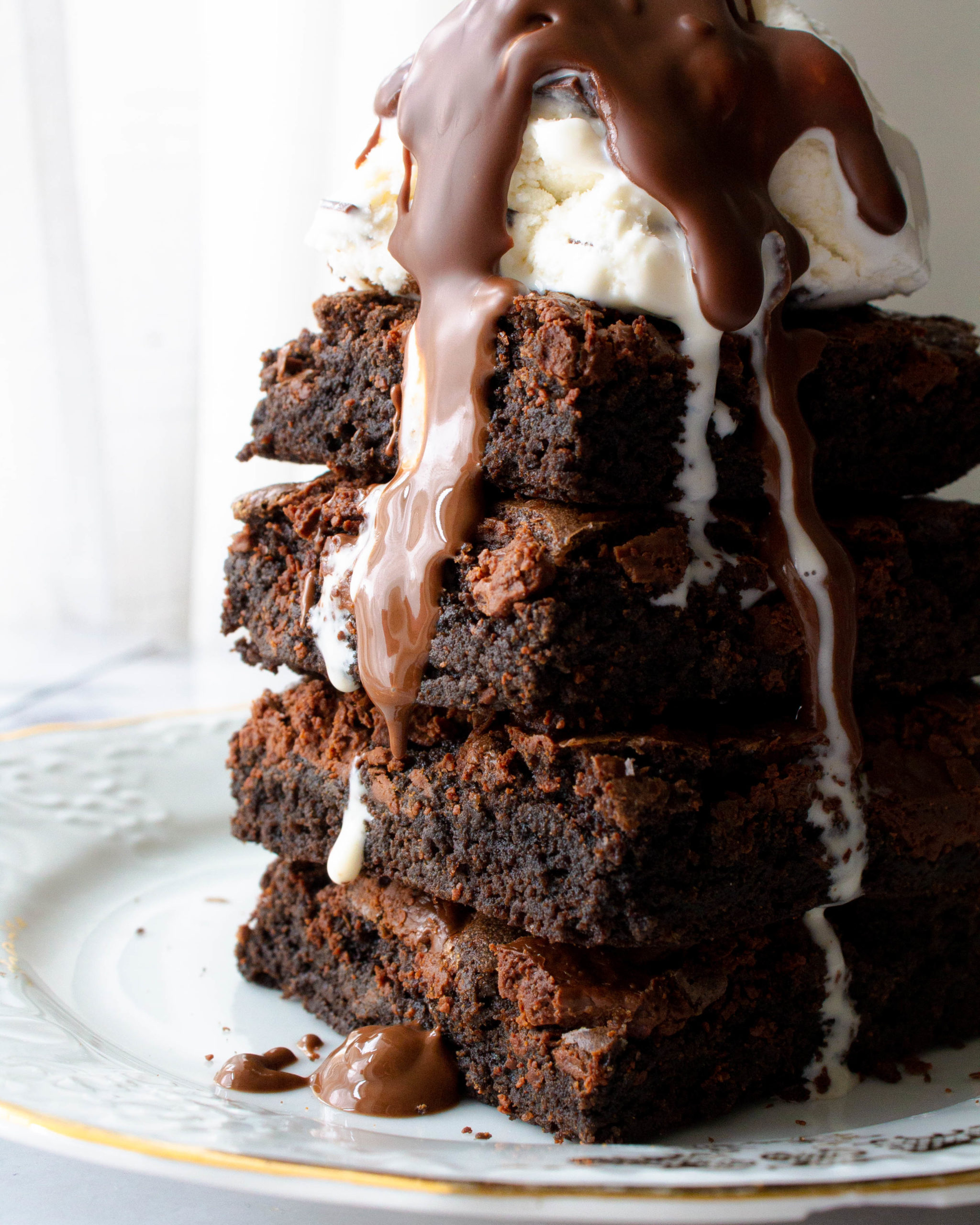Hot Chocolate Brownies Simple Recipe