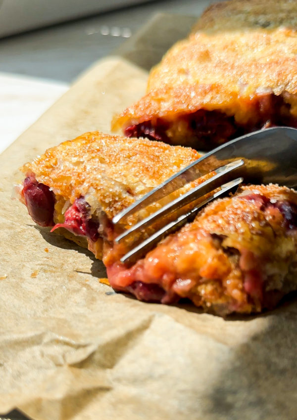 The Easiest Cherry Strudel