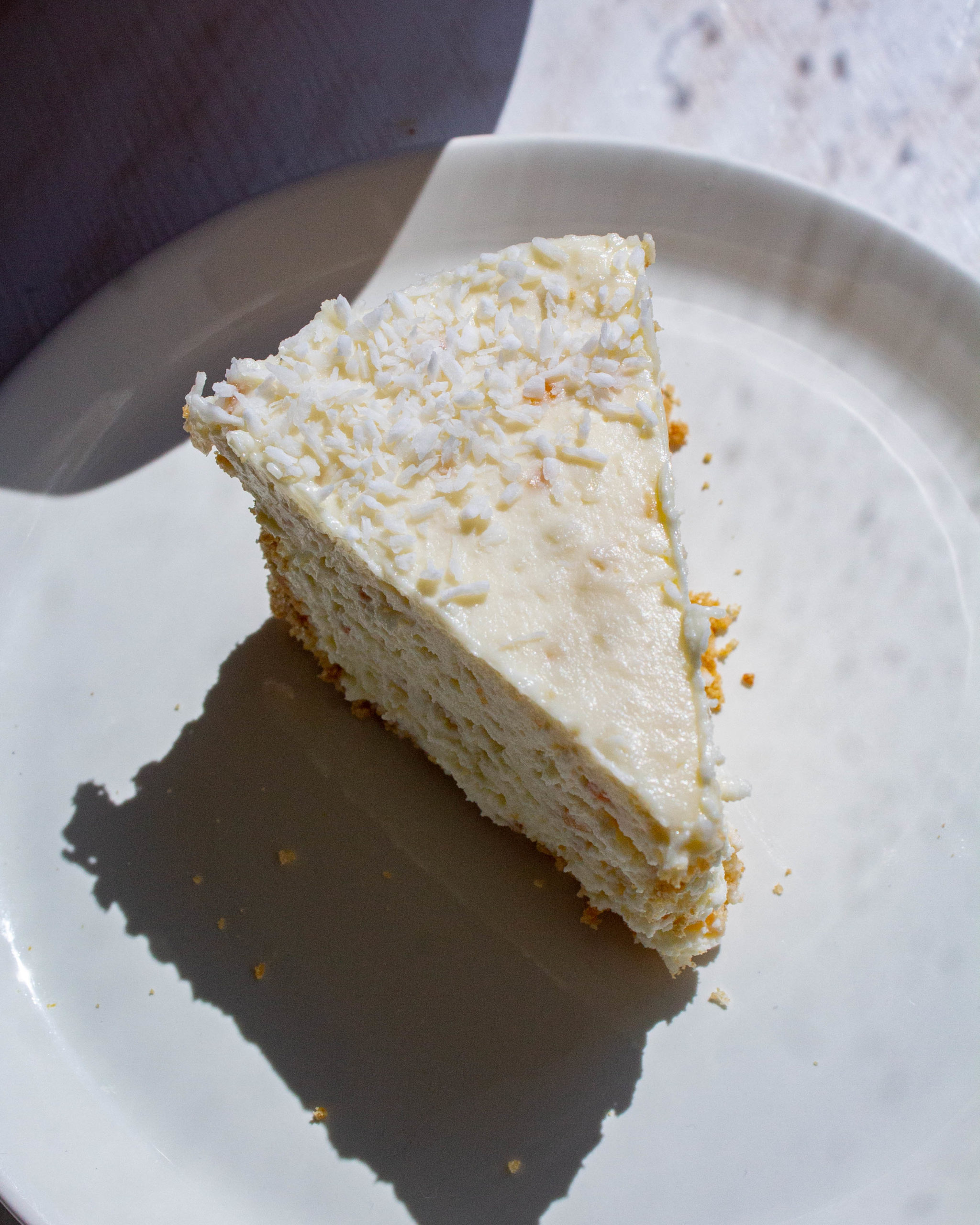 Kokosový Cheesecake