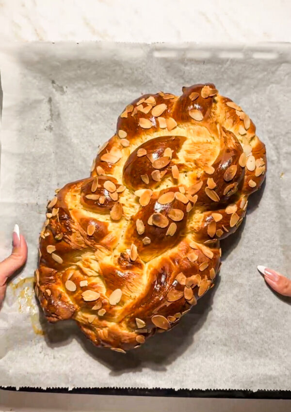 Best Homemade Braided Sweet Bread (Vianočka) with Dry Yeast